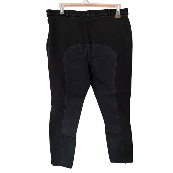 On Course Cotton Naturals Black Full Seat Riding Breeches Women's Size 38 (L) - Picture 5 of 11